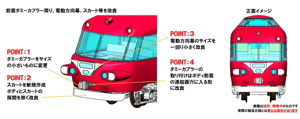 TOMIX】名鉄7000系パノラマカー（2次車・特別整備）2025年3月発売