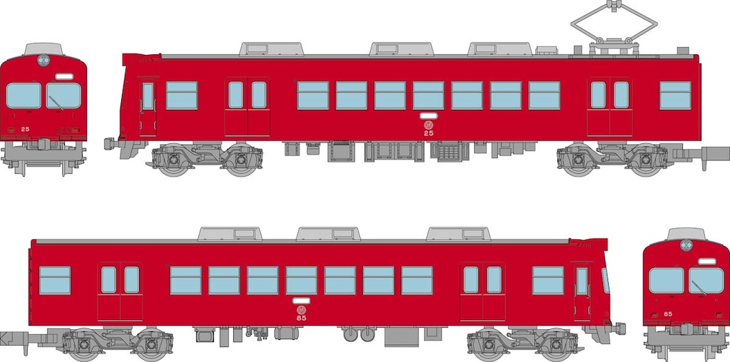 鉄コレ】遠州鉄道30形（モハ25-クハ85・登場時）2025年7月発売
