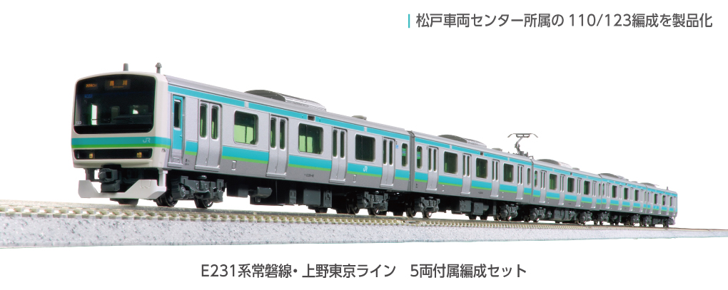 KATO】E231系 常磐線•上野東京ライン（機器更新車）2025年9月発売