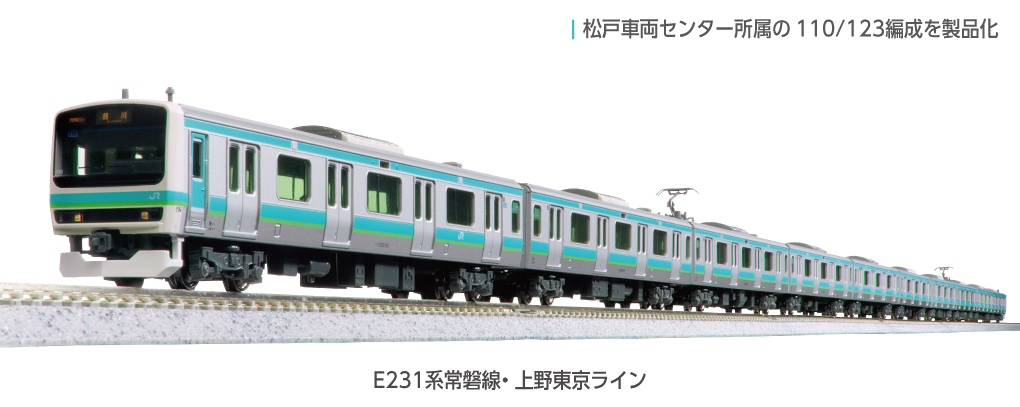 KATO】E231系 常磐線•上野東京ライン（機器更新車）2025年9月発売