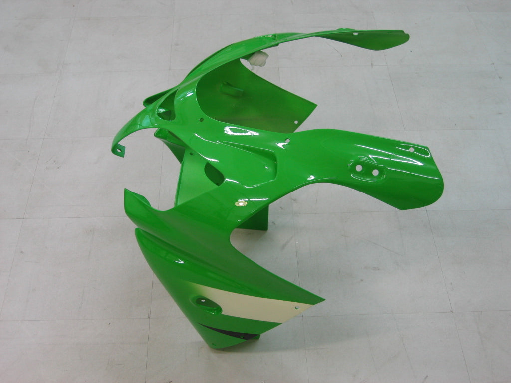 Carene Kawasaki ZX 9R Verde Nero ZX9R Racing (2000-2001)