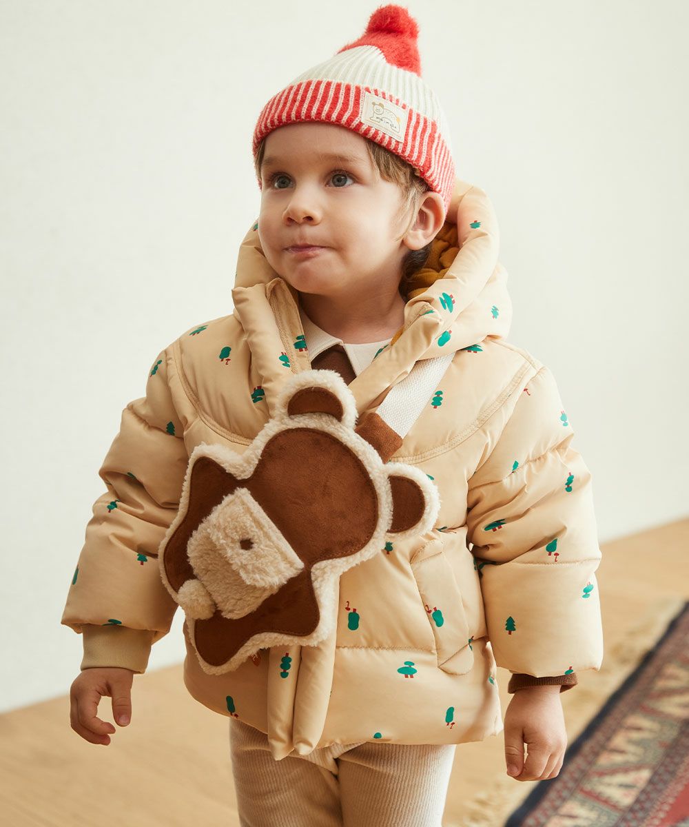クラウドフード付きダックダウンジャケット | おしゃれな子供服