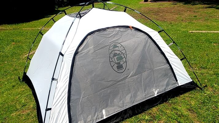 テント｜コールマンツーリングドームLX設営レビュー！デイキャンプして