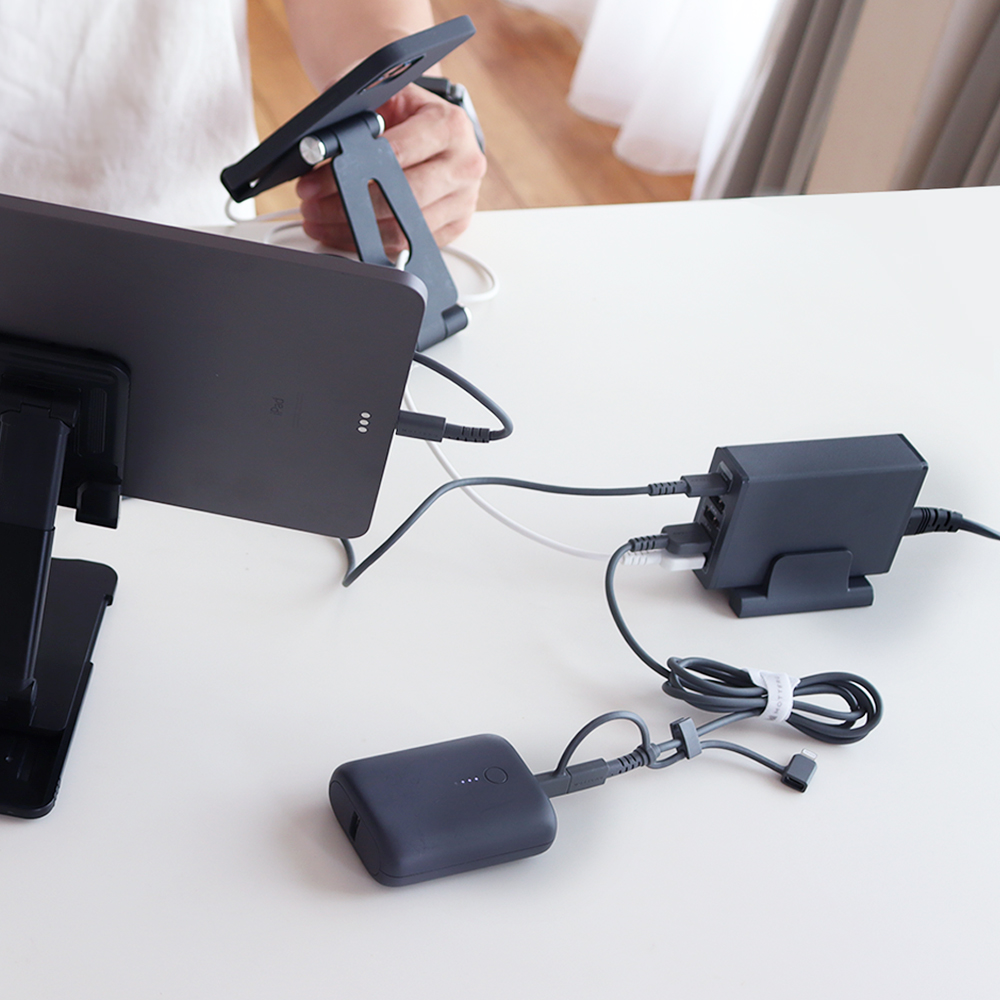 1台でスマホやタブレットなど5台同時充電 Power Delivery3.0対応 30W