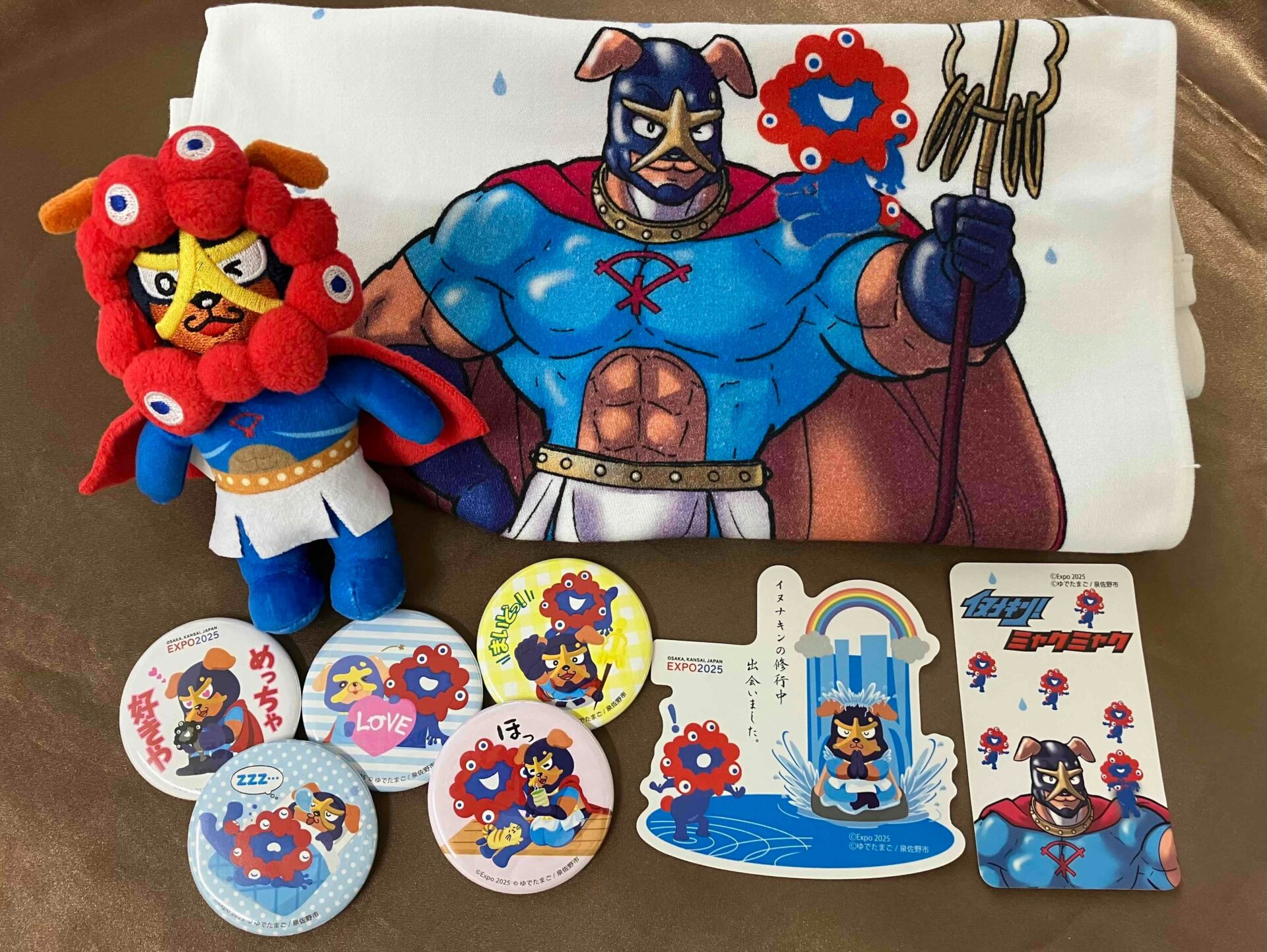 ミャクミャクイヌナキンコラボグッズ | 泉佐野市の情報サイト「もっと