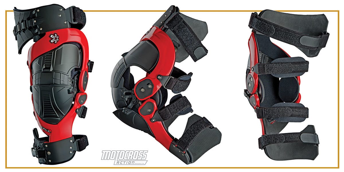 MXAチームテスト済み：アスタリスクセルニーブレース-モトクロス