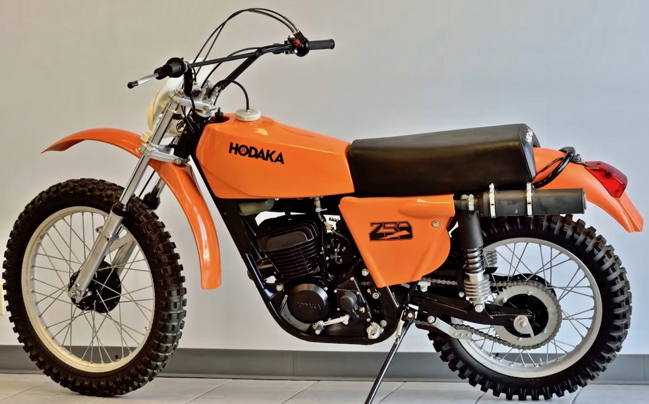 見たことのないバイク：1976年式 ホダカ サンダードッグ 250ED