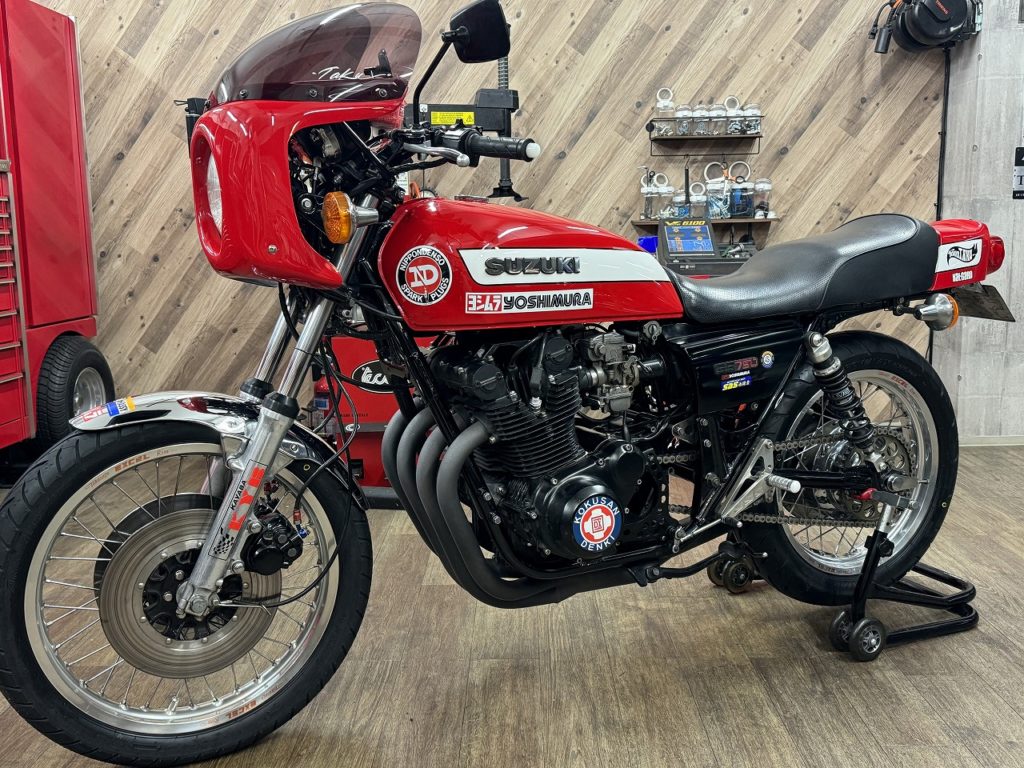 SUZUKI GS750 DUNLOP GT601にタイヤ交換 | MOTO HASSY (モトハッシー)