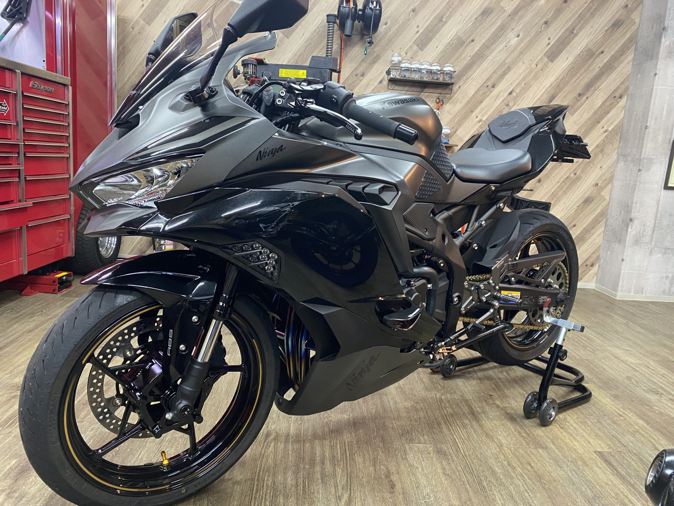 kawasaki ZX-25R brembo RCS CorsaCorta ラジアルブレーキマスター交換