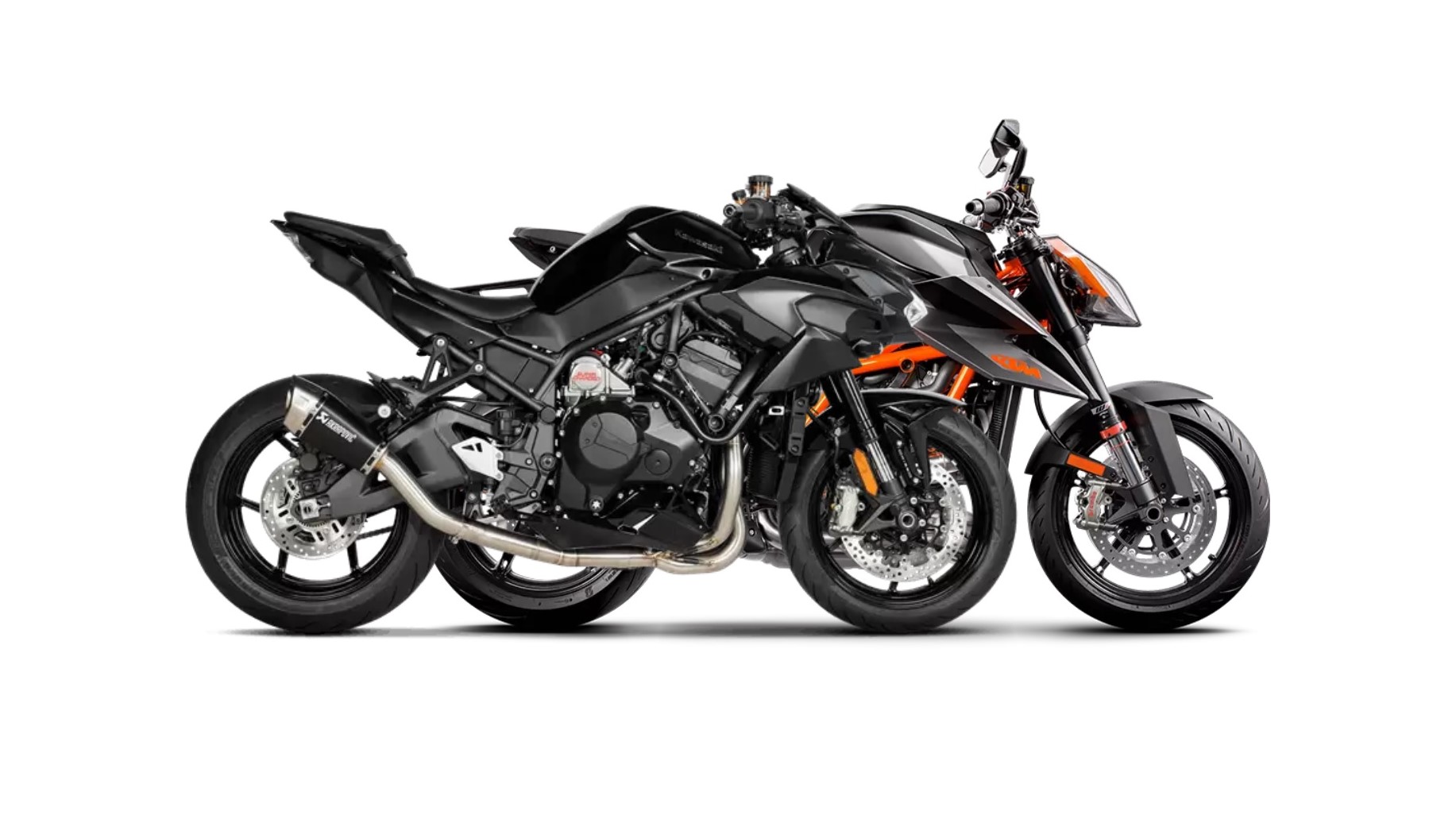 Kawasaki Z H2 vs KTM 1290 Super Duke R Performance omparision