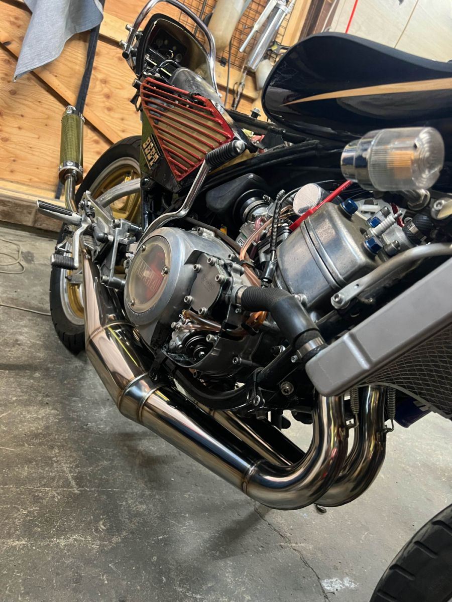 ホンダ ns1 ZEROチャンバー ジャンク？？ カーボン ⭐︎当時物⭐︎希少