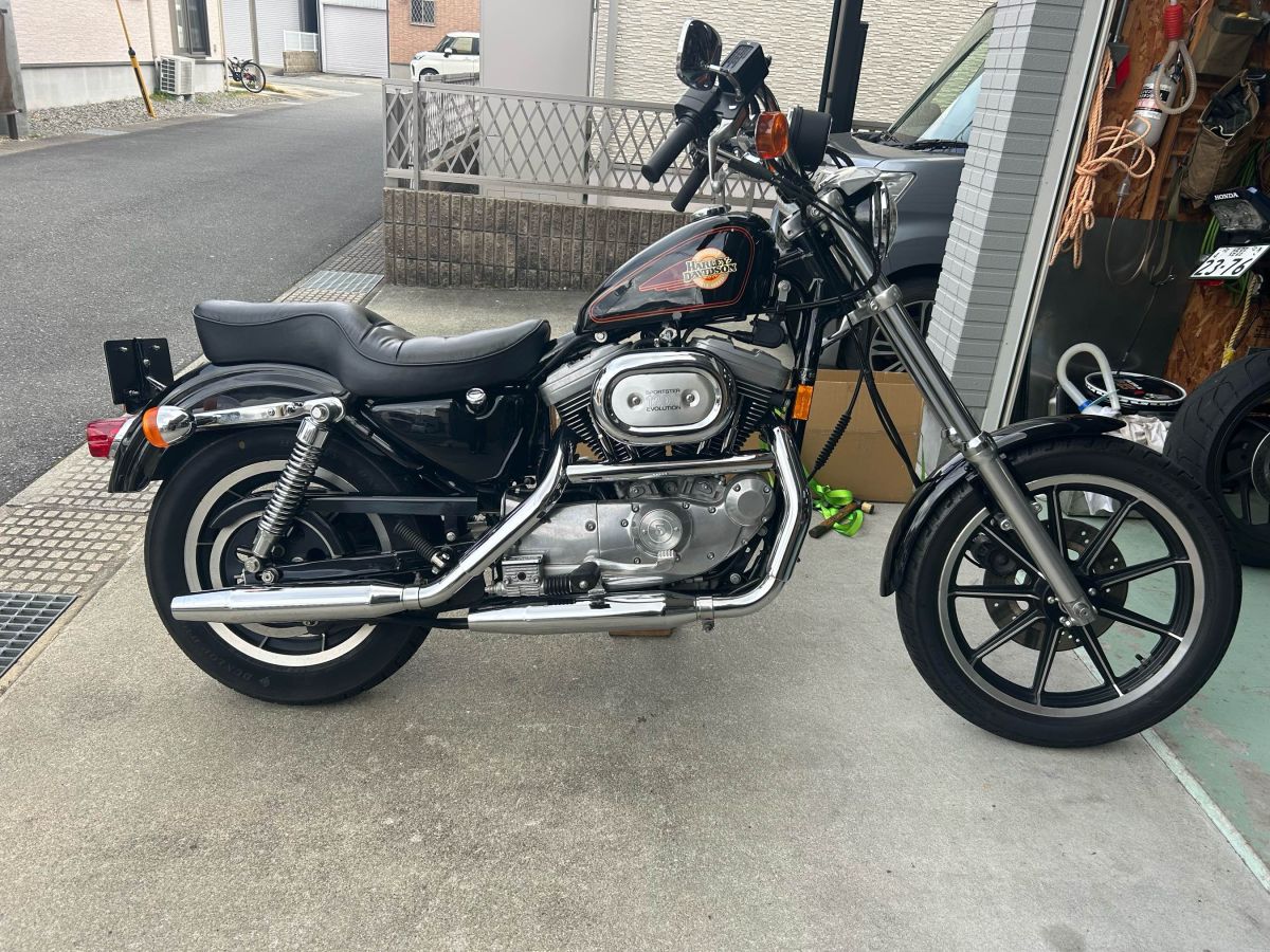 スポーツスター39mm フォーク用ロングフォーク エクステンション 4in