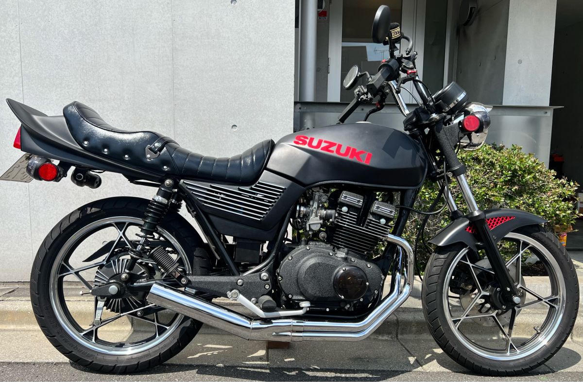 GSX250E 前後ホイール GS400 GSX400E トラザリ ゴキ GSX250E 前後