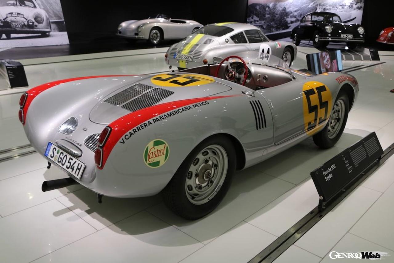 ポルシェ図鑑】「ポルシェ 550 / 1500RS スパイダー（1954）」ポルシェ