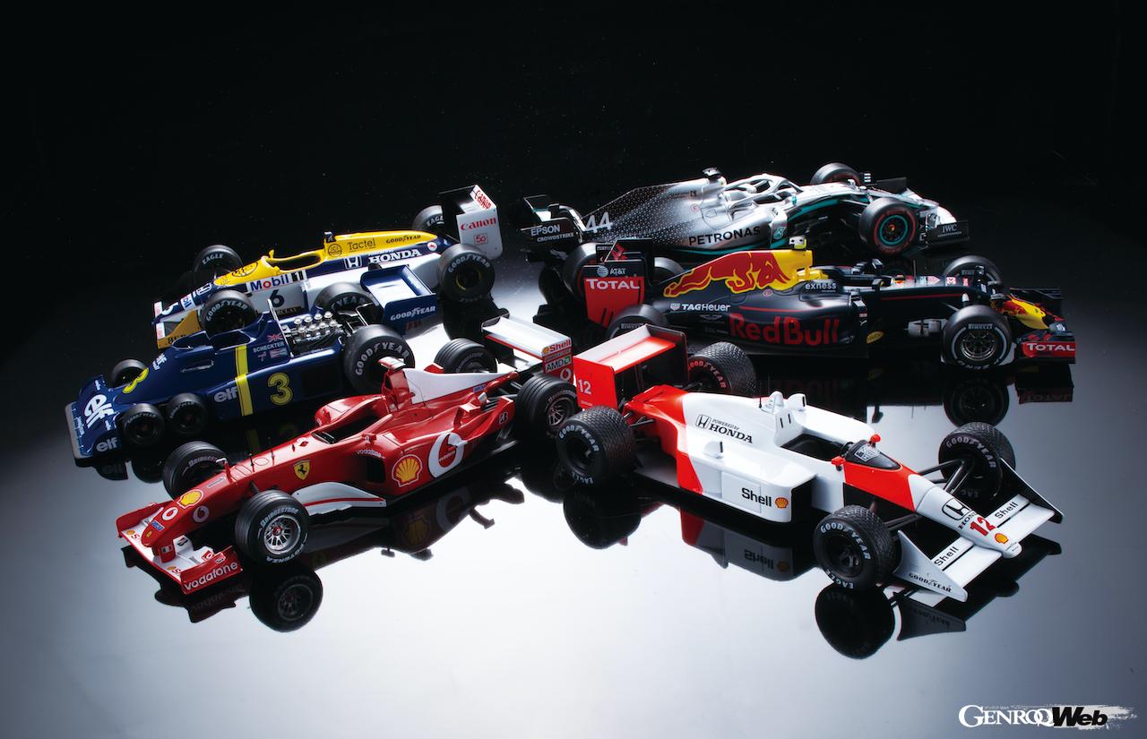 1/24ダイキャストF1モデルが全80種類、隔週刊『ビッグスケール F1