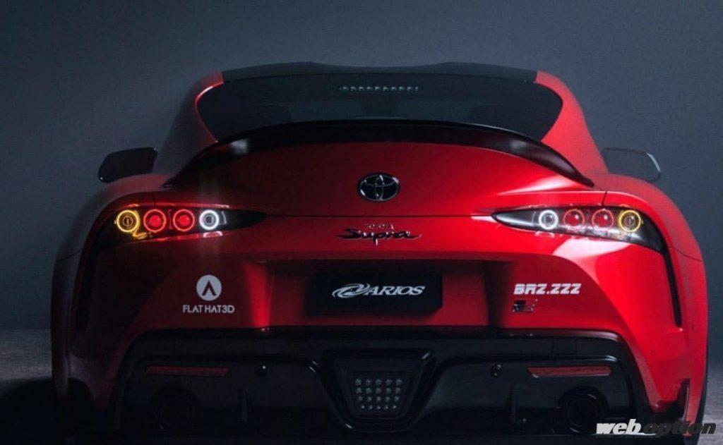 GRスープラに先代モデルの魂を注入！」JZA80オマージュの丸4灯LED