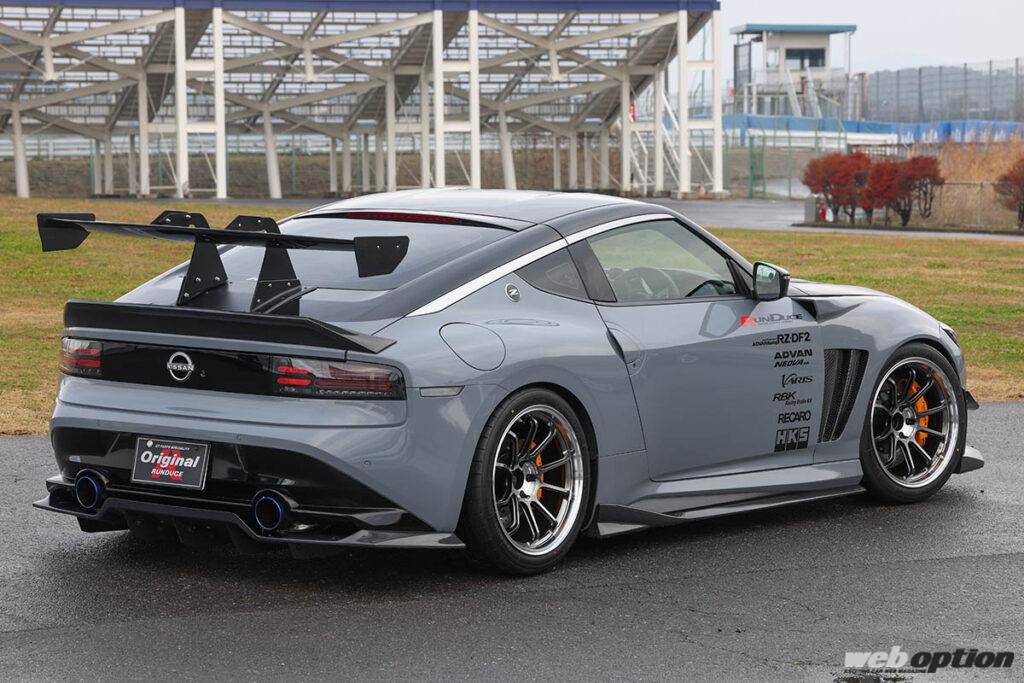 バリスの超高機能エアロが走りを変える！」ランデュースRZ34の戦闘力を