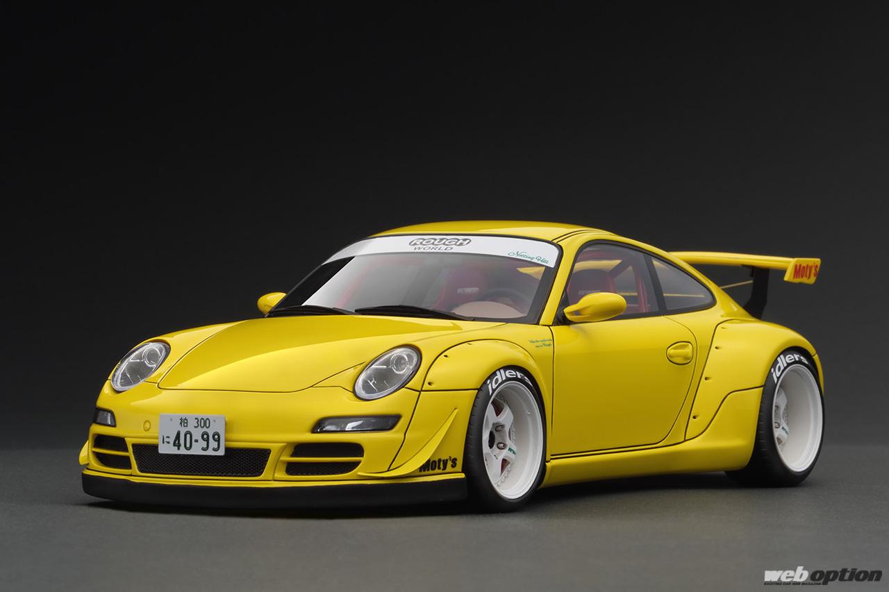 精巧なRWB中井氏のフィギュア付き！」イグニッションモデルからRWB997