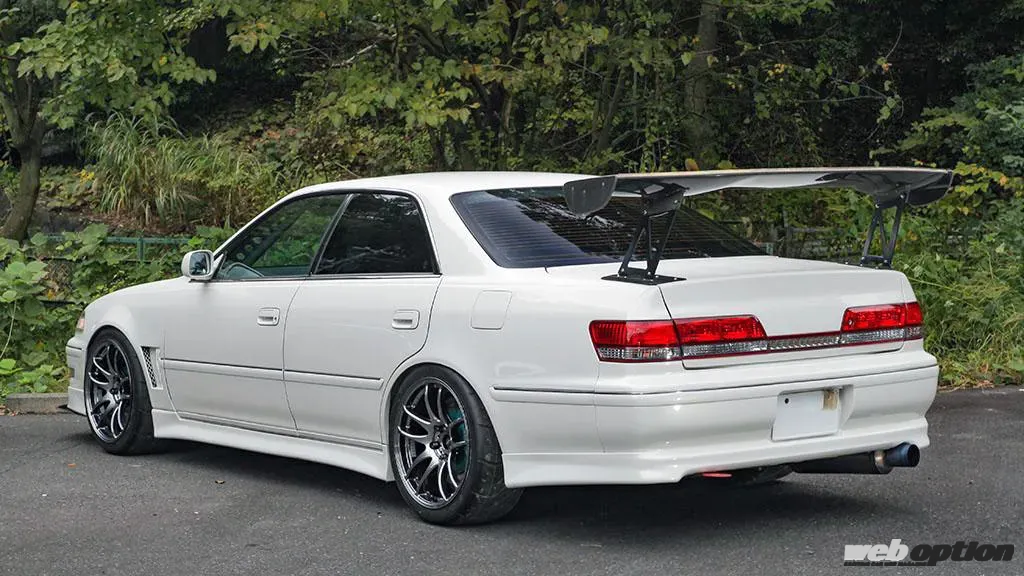 神奈川ドリ仕様っぽいJZX100マークIIだけど・・・」中身は1JZ改GT-SS