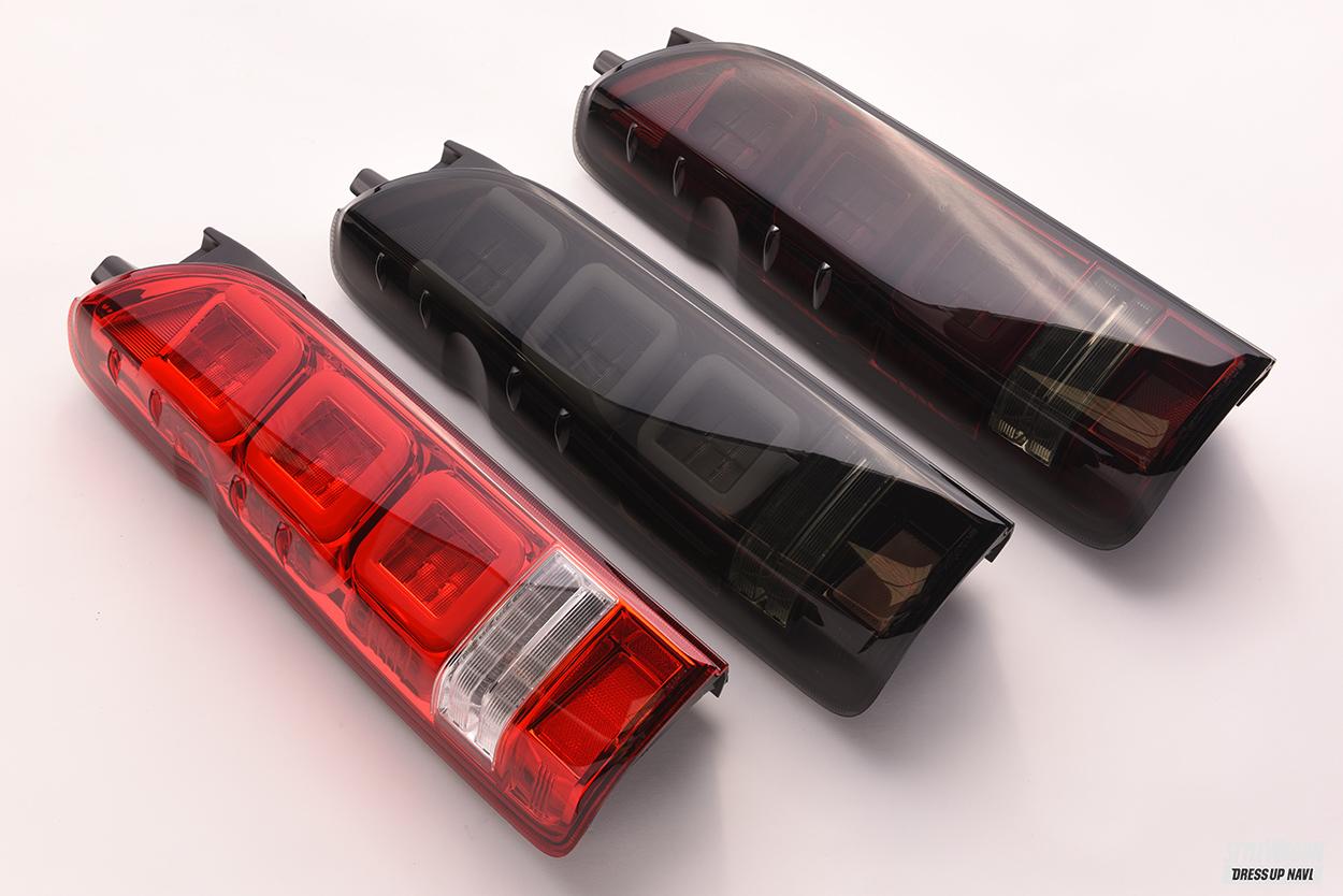 スクエア形状のLEDバーが斬新すぎる！ ダズフェローズのハイエース用