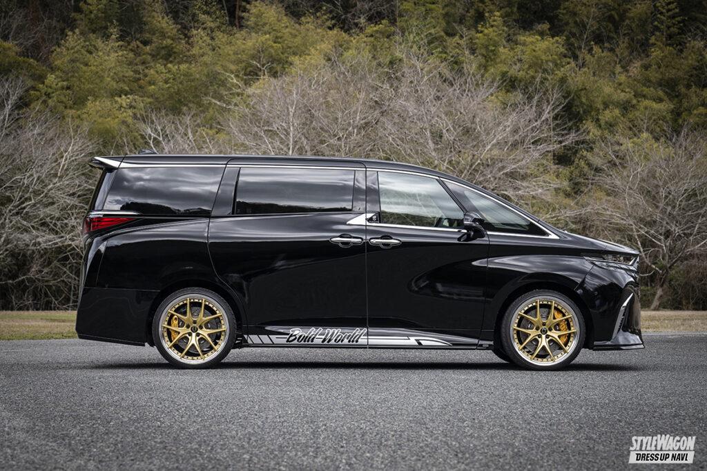 導入予算は超破格の約50万円！ ボルドワールドの「アルファード」専用