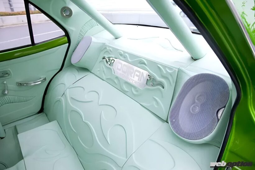 S124A RX-3 ムサシレーシング リアリーフ 当時物 S124A RX-3 ムサシ