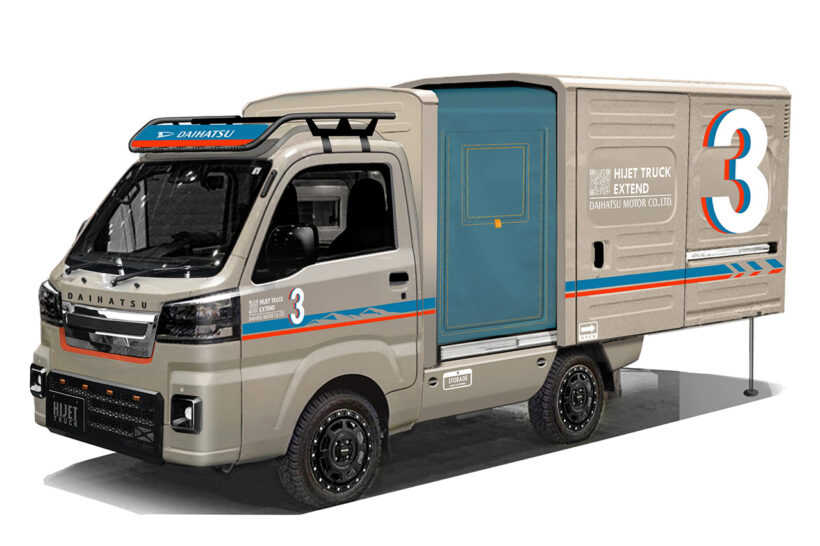 ダイハツはハイゼット トラックの“デコトラ”を披露！【東京オート
