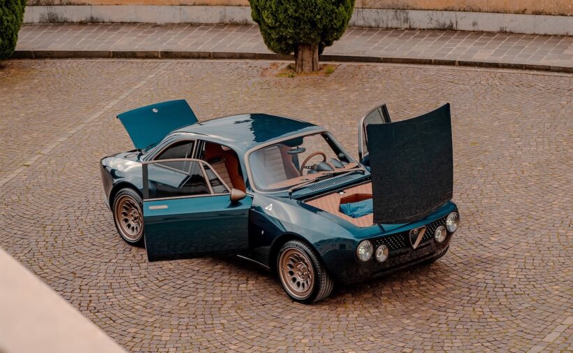 アルファロメオ ジュリアのフル電動レストモッドが美しい「中身は最高