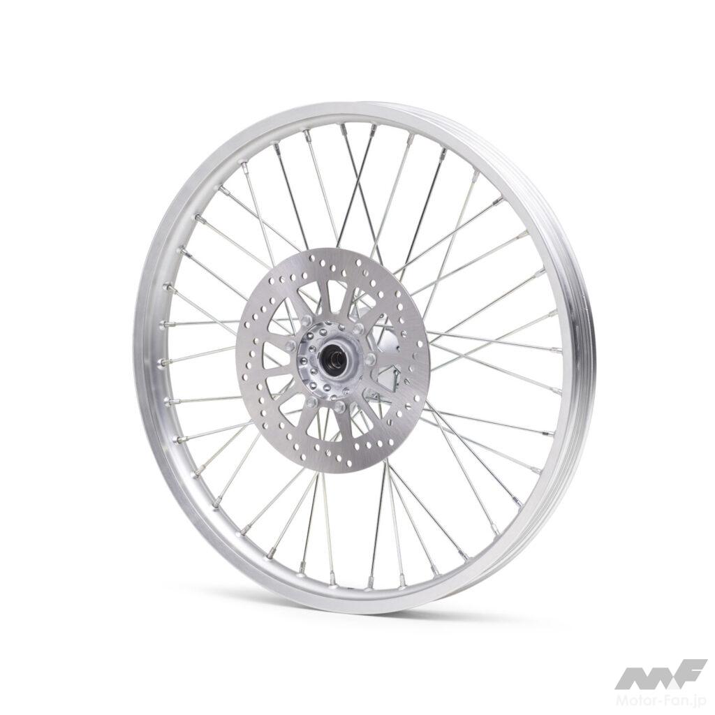 ヤマハの絶版人気トレール「セロー250」の前後ホイールASSYが新登場