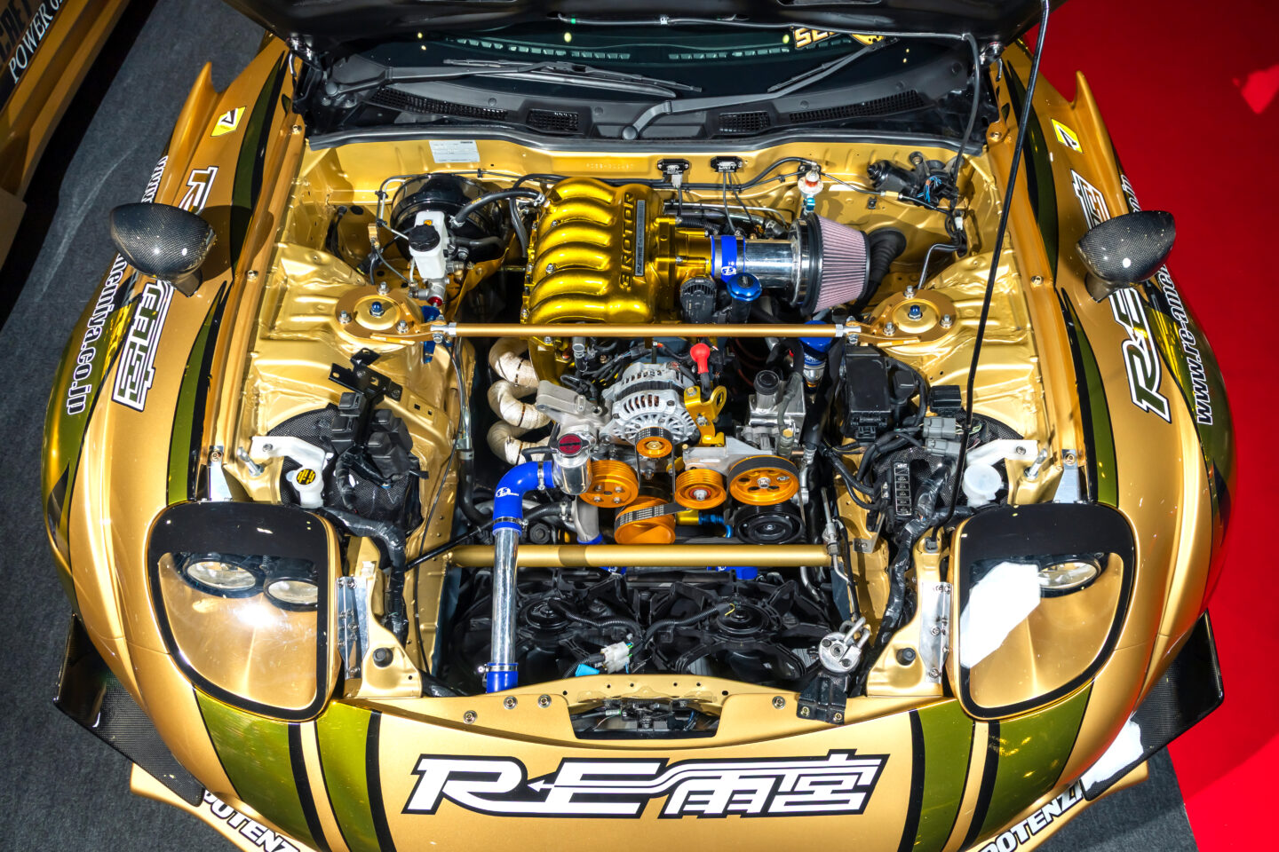 奇跡のFD3Sが幕張メッセに降臨！」RE雨宮とトップシークレットのダブル