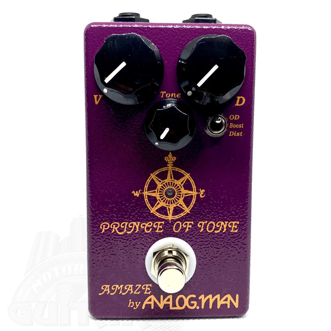 AnalogMan Prince of Tone OD – Motor City Guitar