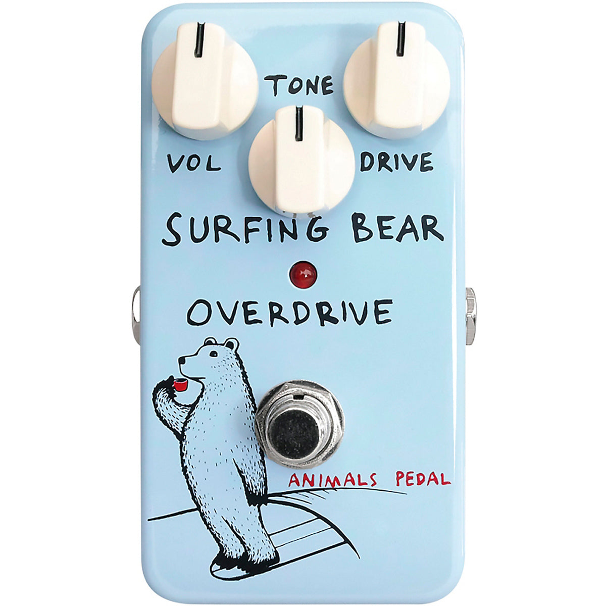 Animals Pedal Surfing Bear OD – Motor City Guitar