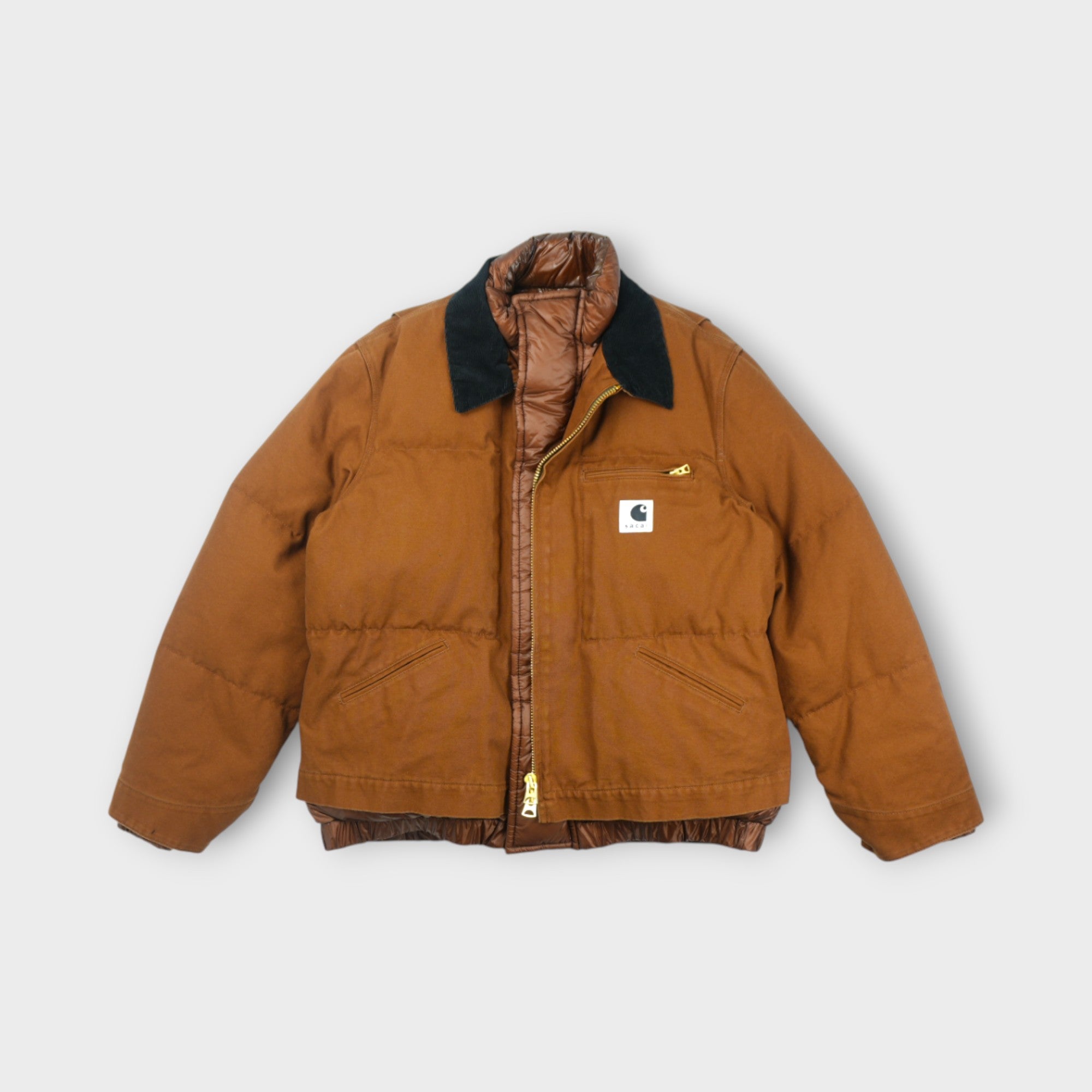 sacai Carhartt WIP Washed Duck Puffer Jacket – mou by ACROPOLIS