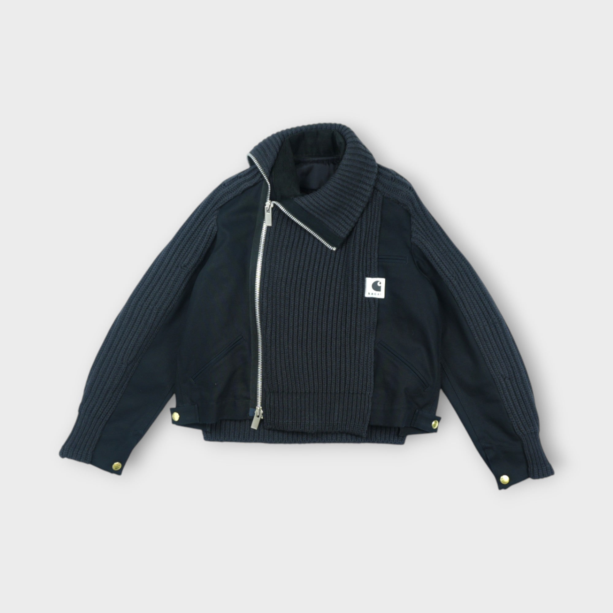 sacai Carhartt WIP Duck x Wool Knit Blouson – mou by ACROPOLIS