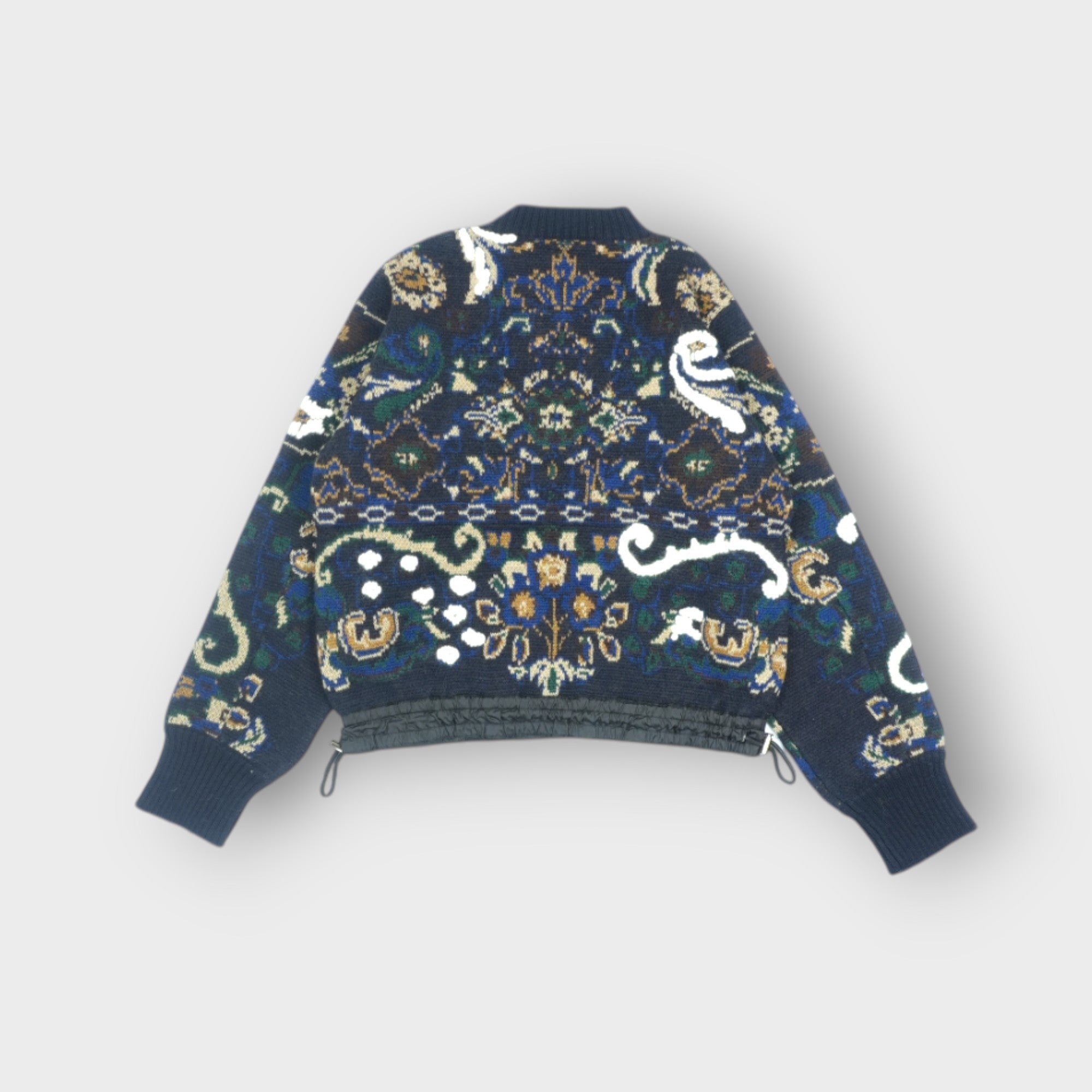 sacai Floral Jacquard Knit Pullover – mou by ACROPOLIS