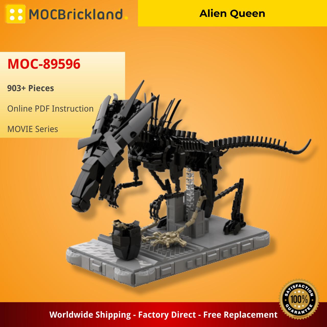 MOCBRICKLAND MOC-89596 Alien Queen - MOULD KING™ Block - Official