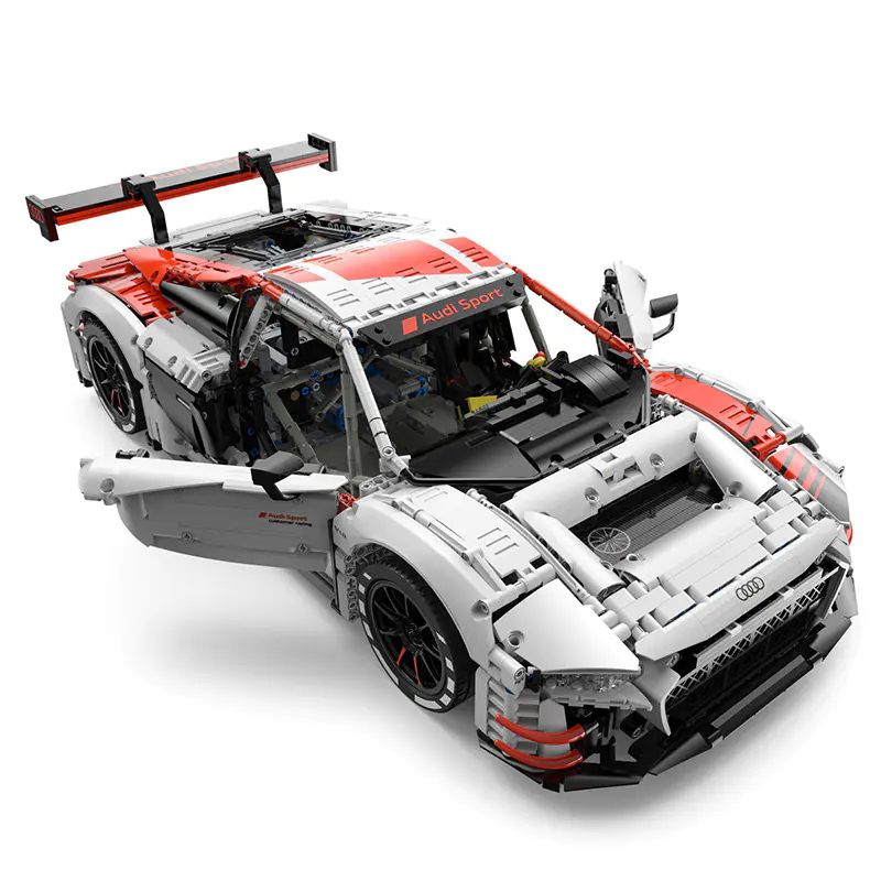 Rastar 99310 Audi R8 LMS GT3 Sports Car with 3314 Pieces | MOULD KING