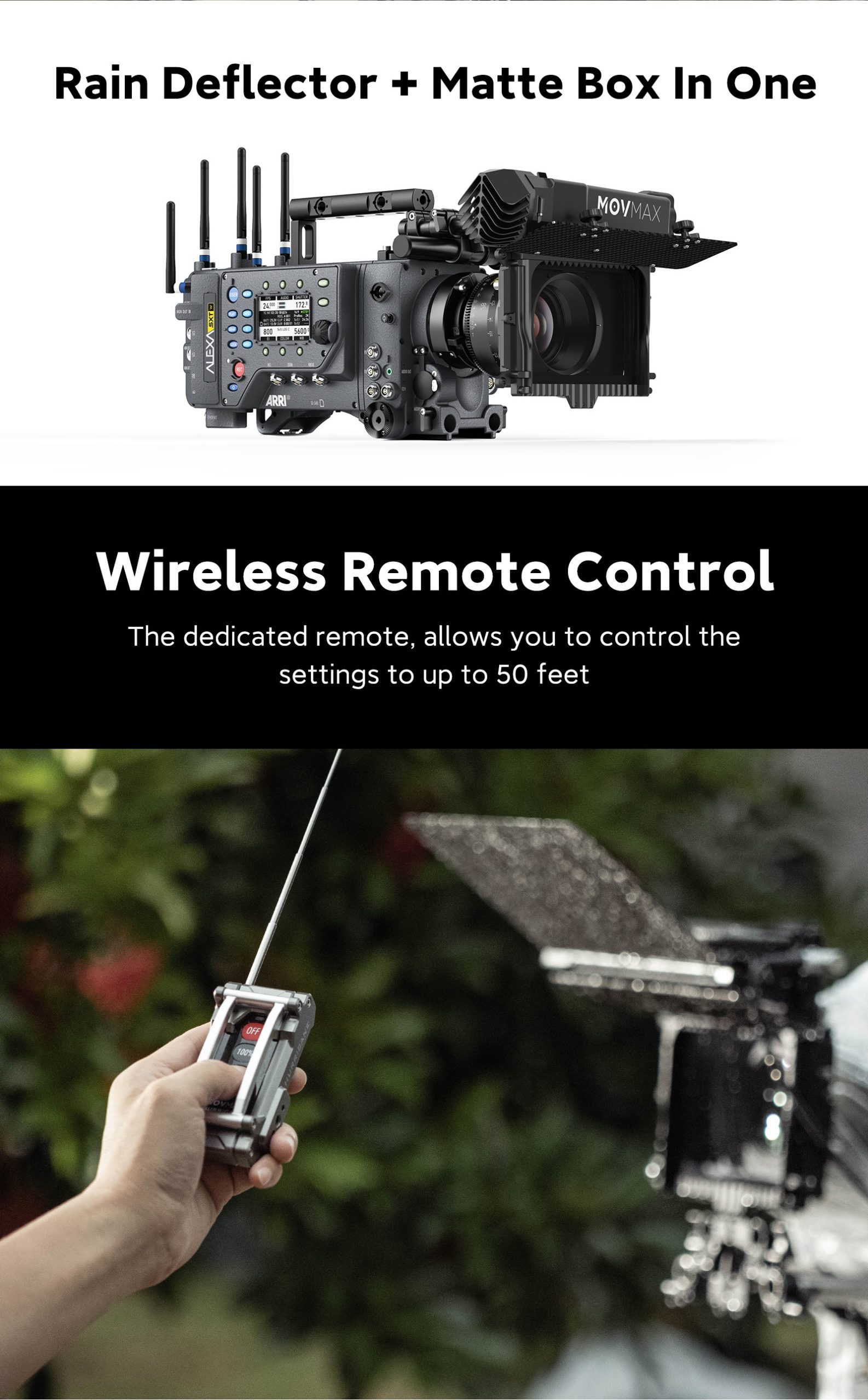 Movmax Hurricane Rain Deflector Pro | movmax