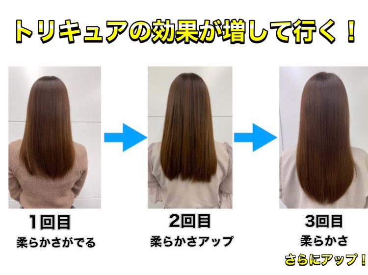 トリキュア・トリートメントの口コミ＆Before・Afteを大公開！3～5回