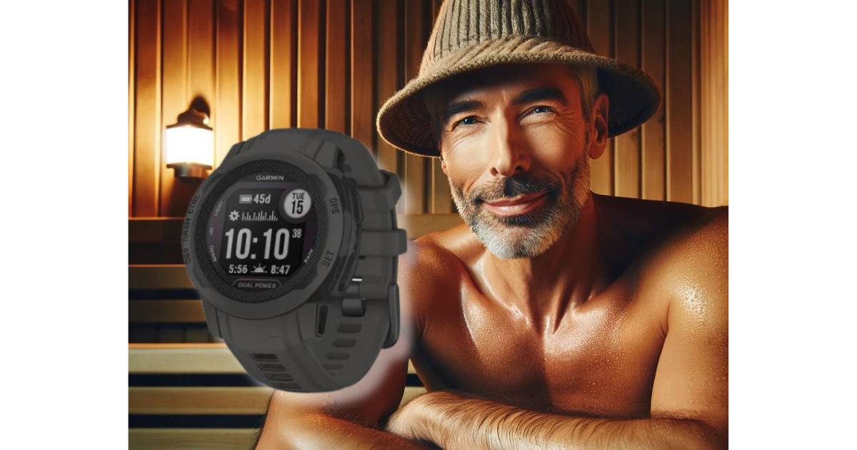 サウナに最適な時計ガーミンINSTINCT 2X Dual Powerの魅力と活用法