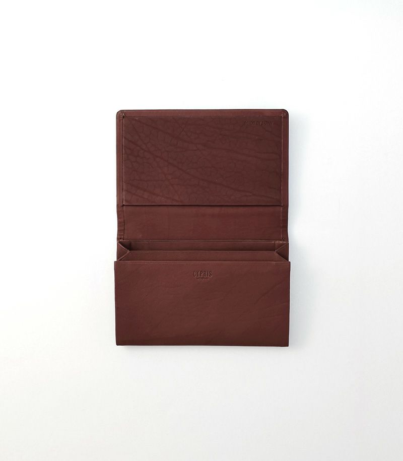 風琴マチ名刺入れ｜レーニアカーフ |革製品CYPRIS（キプリス）公式