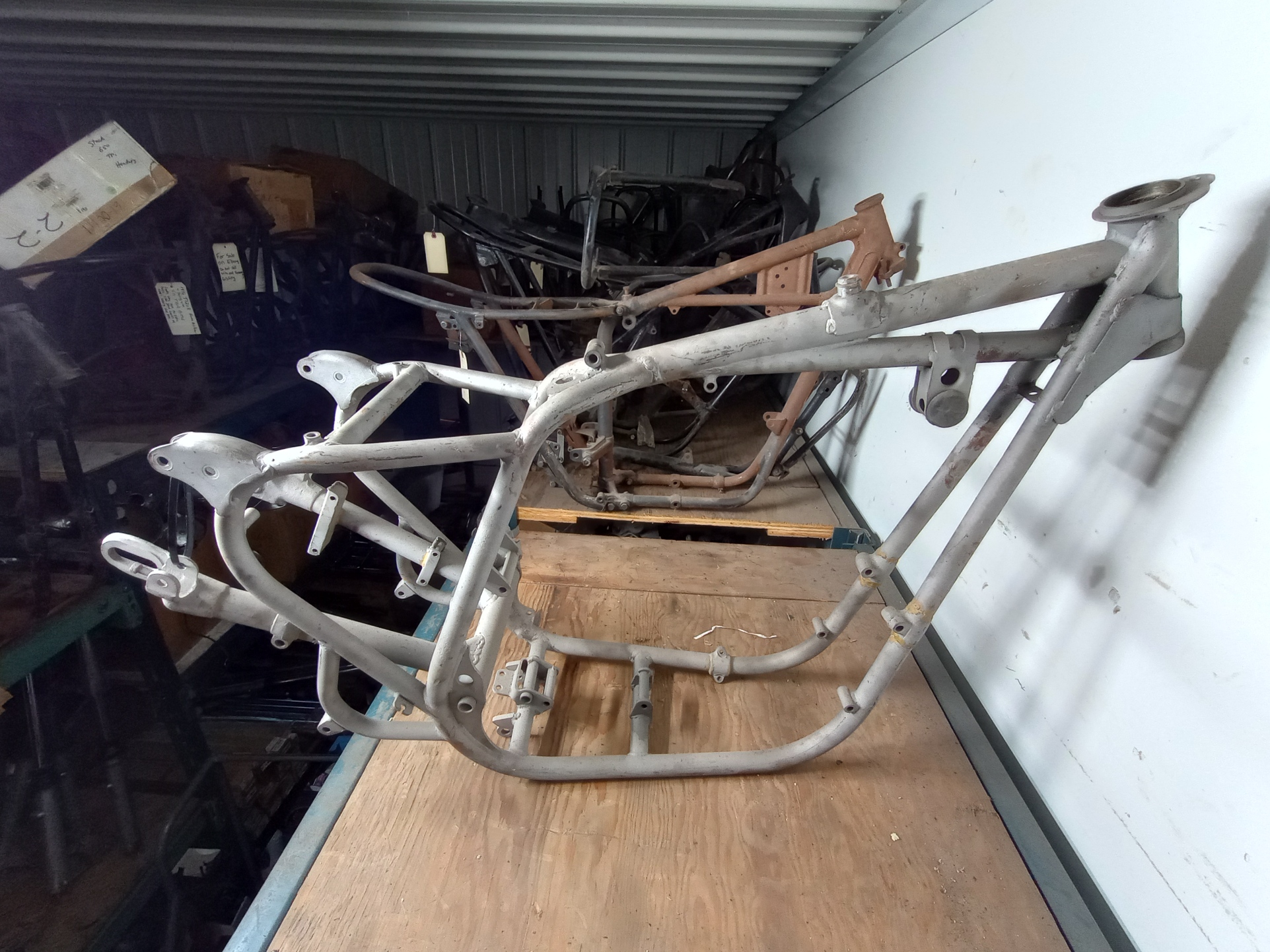 1960 BSA A7/A10 Frame VIN: Ga7. 7XX 42-4677, 42-4483 – Morrie's