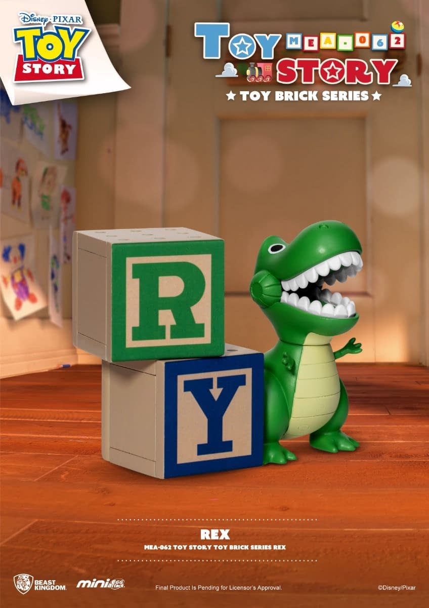 Beast Kingdom Debuts Toy Story Toy Brick Series Blind Box Set