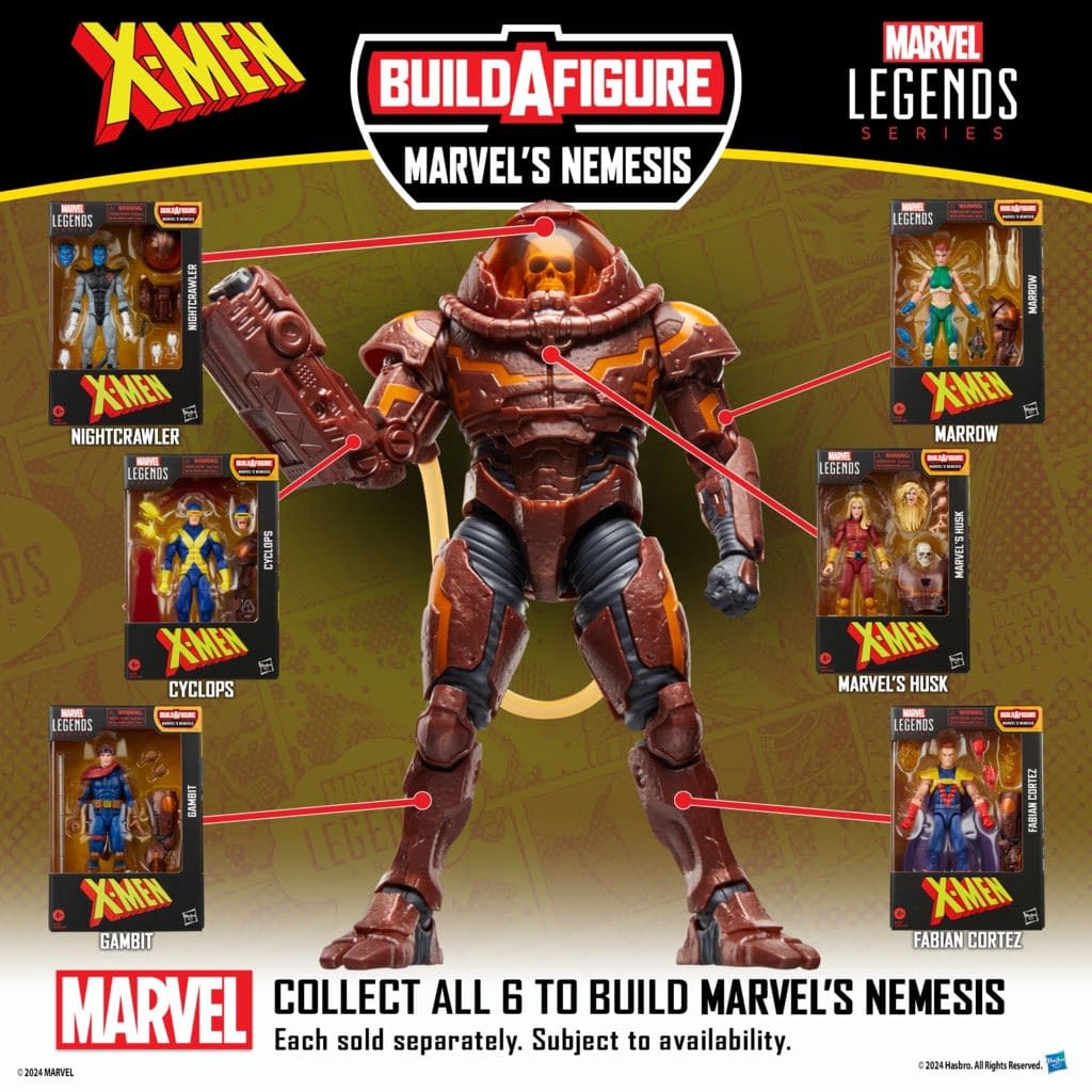 Pre-orders Arrives for Marvel Legends Nemesis Build-A-Figure Wave