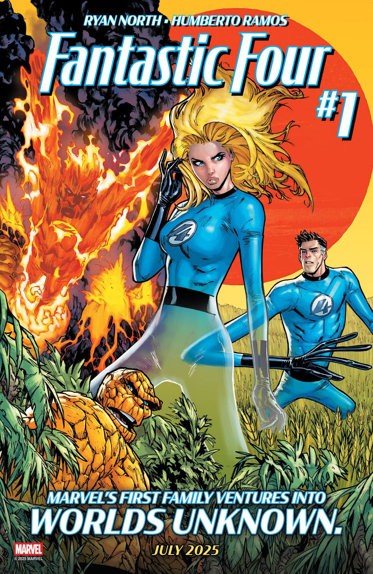 Marvel Comics Relaunches Fantastic Four With A New #1 In July