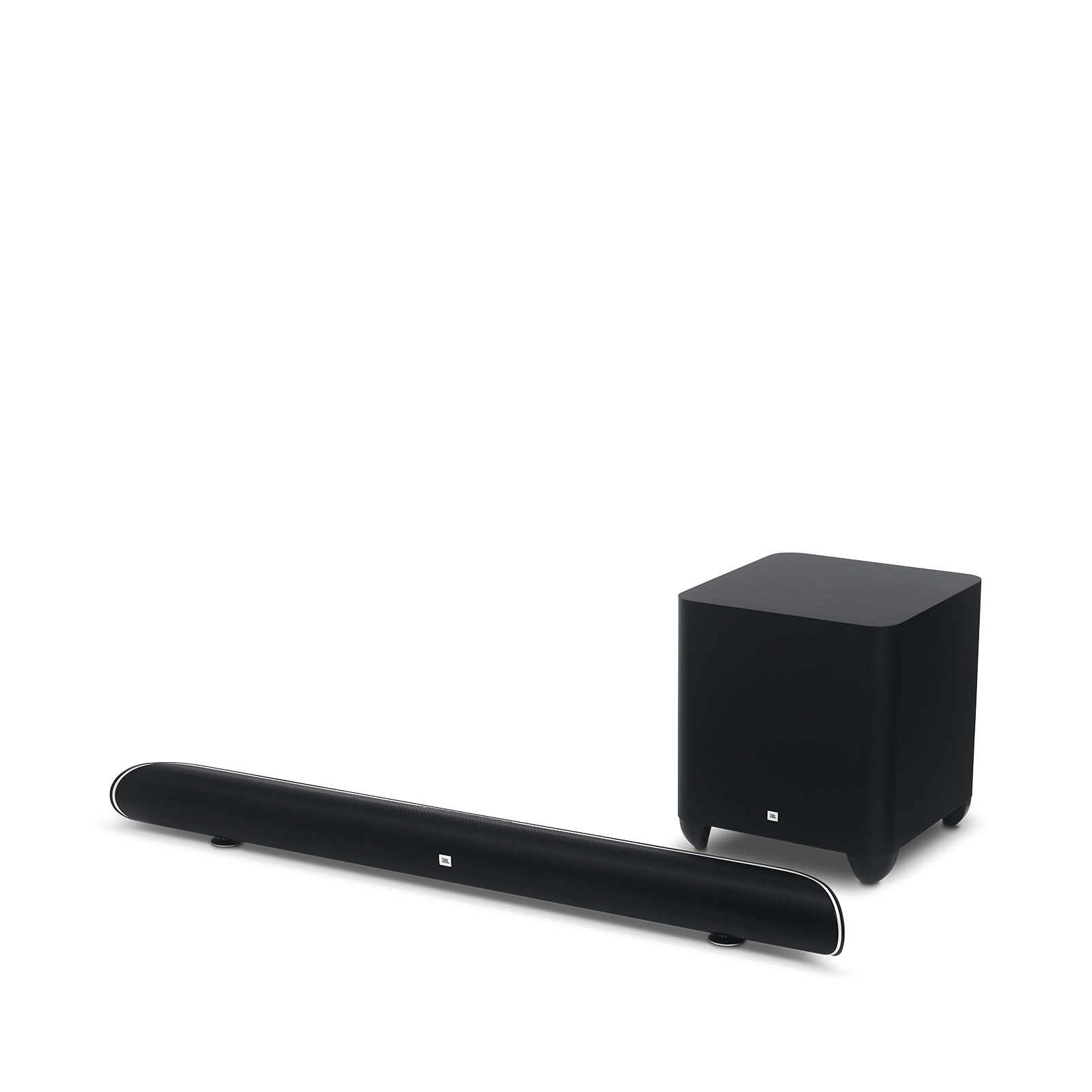 JBL Cinema SB 450 | 4K Ultra-HD soundbar with wireless subwoofer.