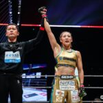 SUPER RIZIN03】大健闘ケイト・ロータスの腹を攻め、止まらない連打で