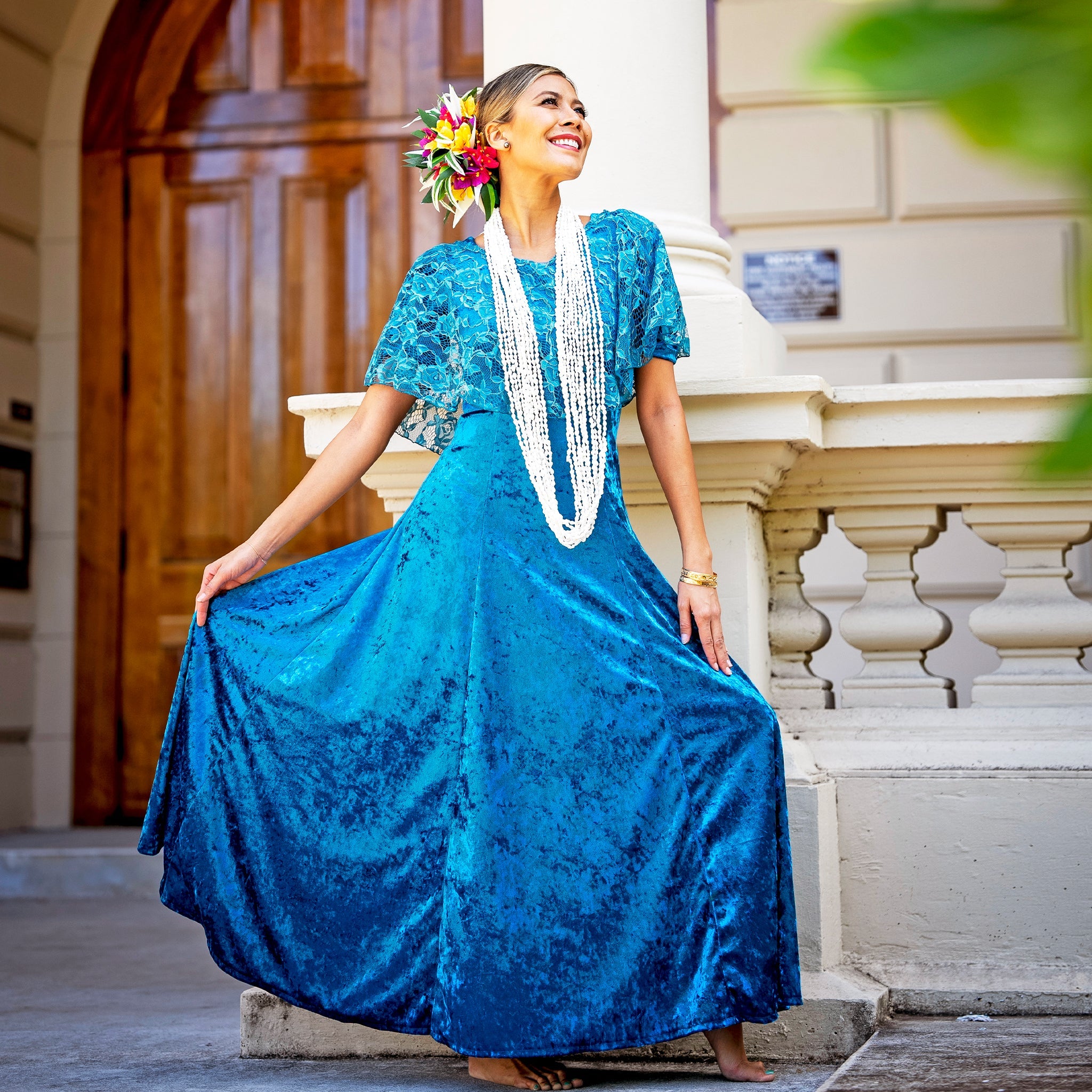 サンプルドレス】｜LA-12-C｜プレミアムラグジュアリードレス （半袖