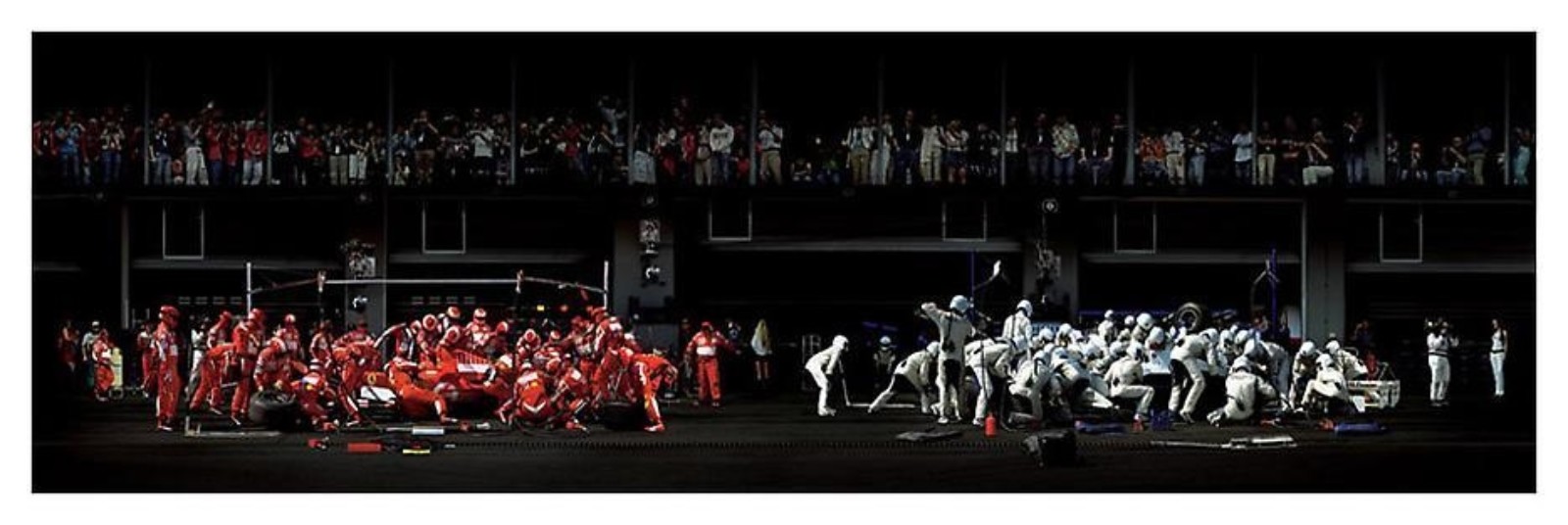 F1 Boxenstopp I, ANDREAS GURSKY | Matthew Marks Gallery