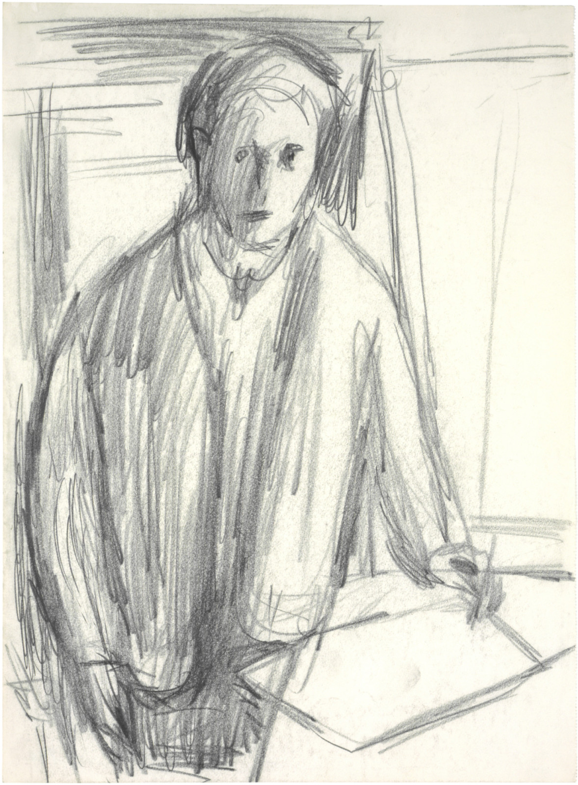 Self-Portrait, ELLSWORTH KELLY Self-Portrait Drawings 1944–1992
